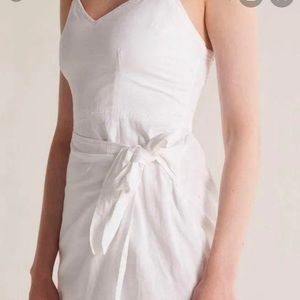 Abercrombie Wrap Linen Dress